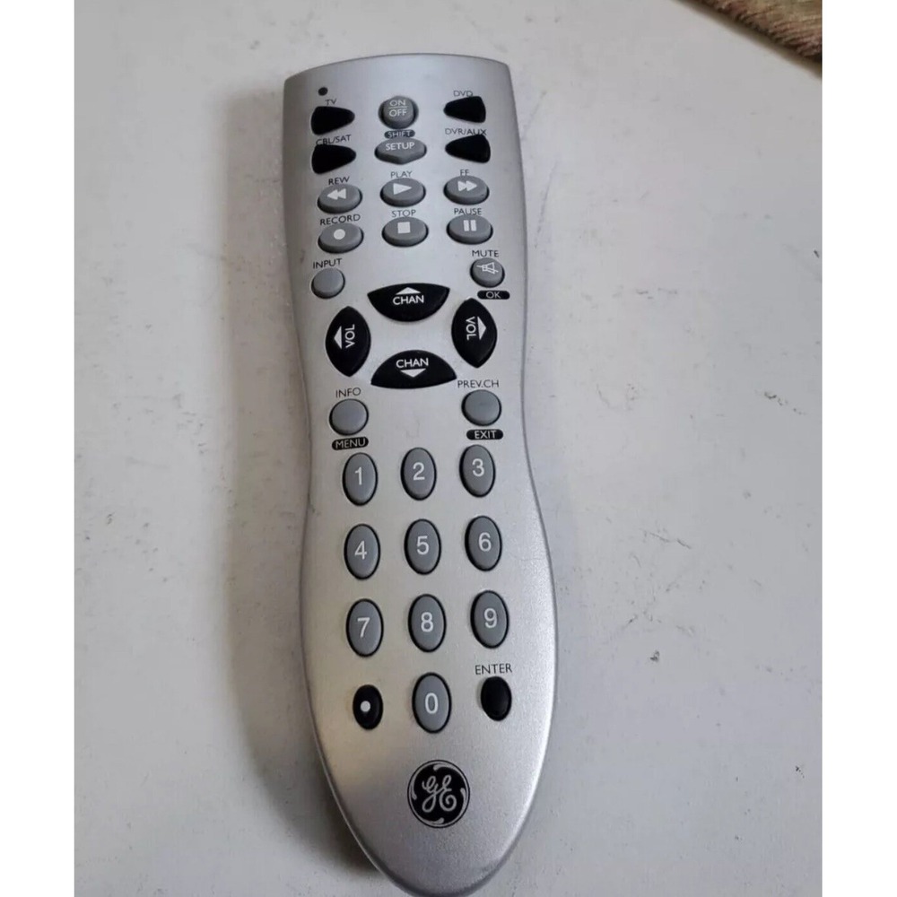 GE RC24914-E 4 Device Universal Remote Control - TV, Cable/Sat, DVD, VCR/AUX